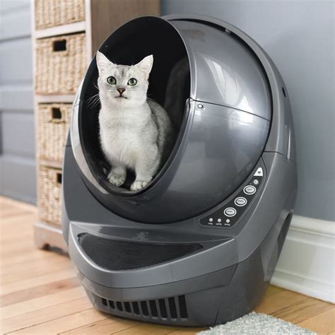 best electric cat box|premium cat litter for robot.